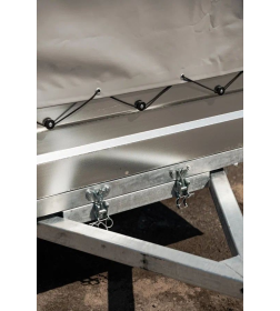 Прицеп Титан 3015 (50 см борт) 1ос, Тент 1200 Аэро