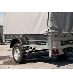 Прицеп Титан 3015 (50 см борт) 1ос, Тент 1200 Аэро