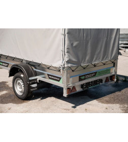 Прицеп Титан 3015 (50 см борт) 1ос, Тент 1200 Аэро