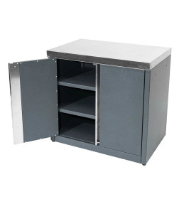 Модуль уличной кухни SMART-900 Шкаф (HS-KU01-SH900) Helios