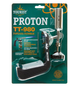 Горелка газовая TOURIST PROTON TT-980 с рукояткой