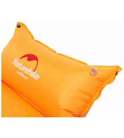 Коврик самонадувной Naturehike  цв.Желтый с подушкой
