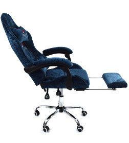 Кресло вибромассажное Calviano AVANTI ULTIMATO blue fabric