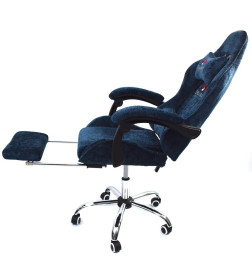 Кресло вибромассажное Calviano AVANTI ULTIMATO blue fabric