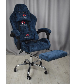 Кресло вибромассажное Calviano AVANTI ULTIMATO blue fabric