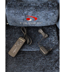 Кресло вибромассажное Calviano AVANTI ULTIMATO blue fabric