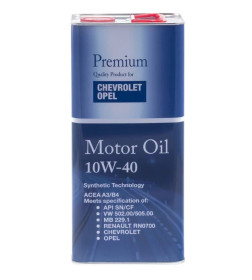 Масло моторное Fanfaro For Chevrolet/Opel 10W-40, 5л  METAL