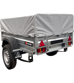 Прицеп Avtos A20M1B (2000*1300*300 ресс. 3302(ГАЗ-2лист) (R13) тент 400мм)