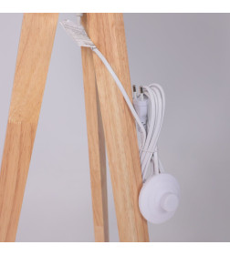 Светильник напольный AksHome RIVIERA E27 белый 121607