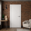 Дверное полотно "Эмаль" ПГ-26,600х2000,Эмаль,Белый 