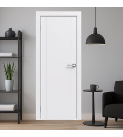 Дверное полотно Эмаль ПГ-20, 600х2000, Эмаль,Белый 