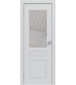 Дверь межкомнатная Эмаль ПО-01, 700х2000, Эмаль,Грей