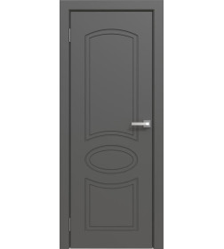 Дверь межкомнатная Эмаль ПГ-02, 900х2000, Эмаль,Графит