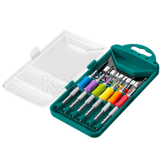 Набор часовых отверток для точных работ 6 предм. KRAFTOOL (25679) 