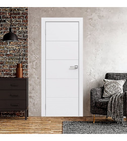 Дверь межкомнатная Эмаль ПГ-11, 700х2000, Эмаль,  Белый 