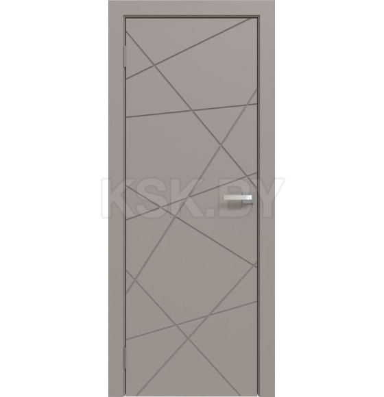 Дверь межкомнатная Эмаль ПГ-13, 800х2000, Эмаль,  Капучино