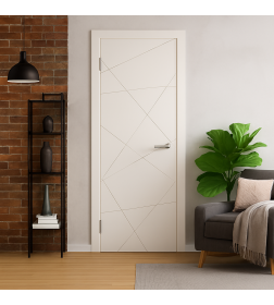 Дверь межкомнатная Эмаль ПГ-13, 800х2000, Эмаль,  Белый 