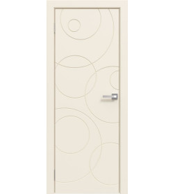 Дверь межкомнатная Эмаль ПГ-18, 900х2000, Эмаль,  Ваниль