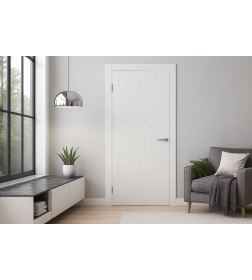 Дверь межкомнатная Эмаль ПГ-18, 700х2000, Эмаль,  Белый 