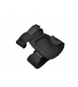 Наколенники гелевые высокие, чёрные, GEKO