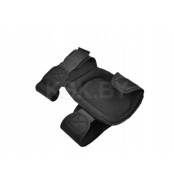 Наколенники гелевые высокие, чёрные, GEKO (G90017) 
