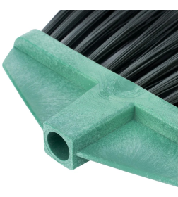 Метла полипропиленовая 345х200 мм веерная распушенная, без черенка Сибртех 63229