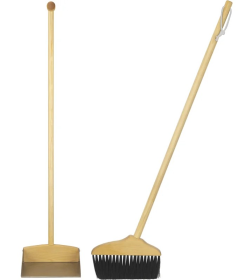 Метла наклонная для пола с совком 910х200 мм (береза) SPEC 20020
