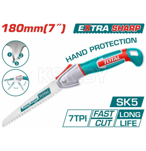 Пила складная 180 мм TOTAL THFSW1808 (THFSW1808) 