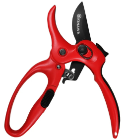 Секатор с храповым механизмом 200 мм OKINAWA 2349