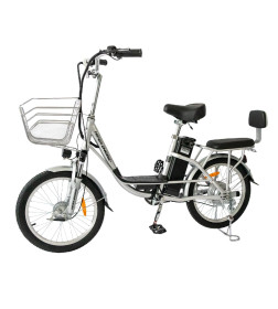 Электровелосипед HIPER ENGINE NOVA D2 SILVER