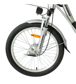 Электровелосипед HIPER ENGINE NOVA D2 SILVER