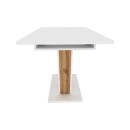 Стол раздвижной KAI, 1180*(1570)*720*760, (белый структурный) (87702) 