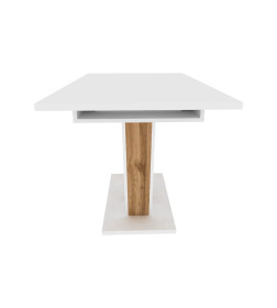 Стол раздвижной KAI, 1180*(1570)*720*760, (белый структурный)