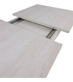 Стол раздвижной KAI, 1180*(1570)*720*760, (белый структурный)