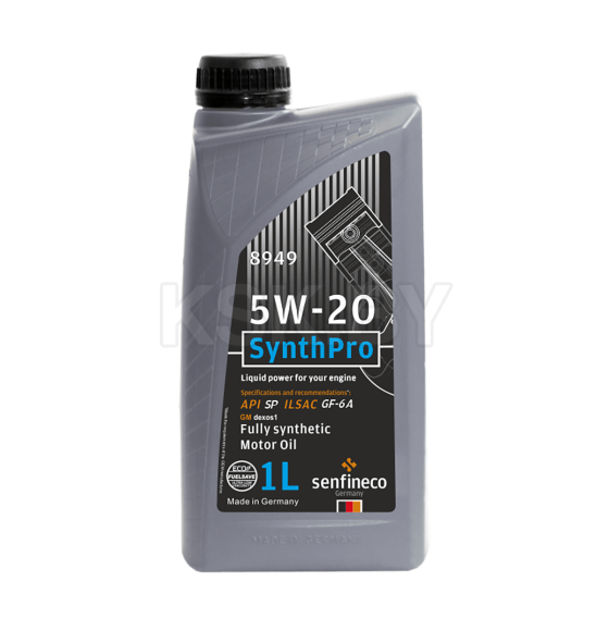 Масло моторное Senfineco SynthPro 5W-20 API SP ILSAC GF-6, кан.1 л. (8949) 