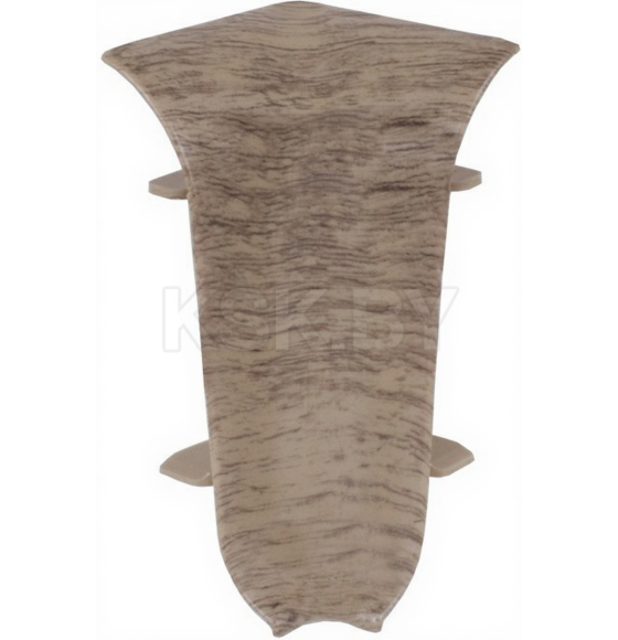 Внутренний угол 58мм L003 Дуб белёный (упак 2шт)