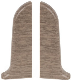 Заглушка лев и прав 58мм L003 Дуб белёный (упак 2шт)