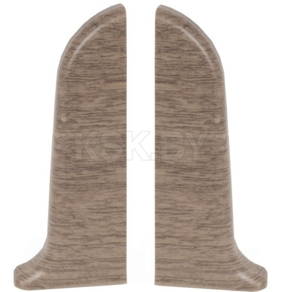 Заглушка лев и прав 58мм L003 Дуб белёный (упак 2шт)