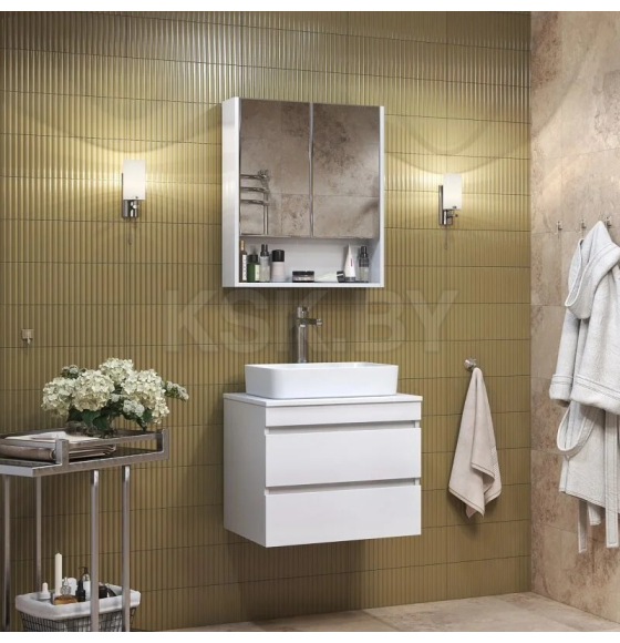 Шкаф зеркальный подвесной Vigo Urban 600 (zsh.URB.60) 