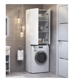 Шкаф напольный Vigo Wing 640 под стир.машину белый
