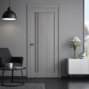 Дверное полотно Atum Pro 33X Stone Oak Black gloos  2000х800х39мм