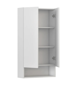 Шкаф подвесной Vigo Wing 600 (с нишей) белый