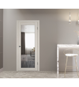 Дверное полотно Atum Pro 32X Stone Oak,зеркало  2000х700х39мм