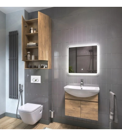 Шкаф подвесной Vigo Wing 600 (с нишей) дуб золотой