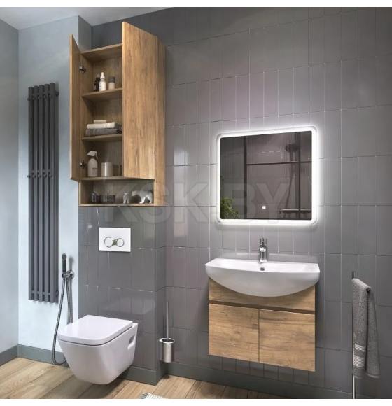 Шкаф подвесной Vigo Wing 600 (с нишей) дуб золотой (195 дуб золотой) 