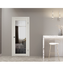 Дверное полотно Atum Pro 32X Artic Oak,зеркало  2000х600х39мм