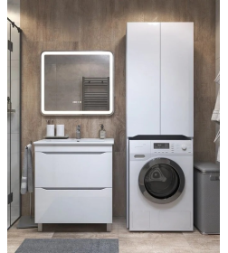 Шкаф напольный Vigo Grani 640 под стир.машину белый