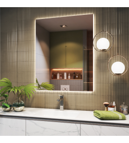 Зеркало с подсветкой Vigo Quadro Comfort 800