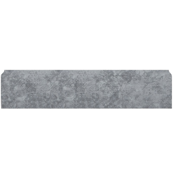 Плинтус ПВХ напольный 67мм со съемной панелью LL020 Бетон гранит