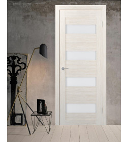 Дверь межкомнатная ST2 Бьянко,стекло матовое  2000х900х35мм